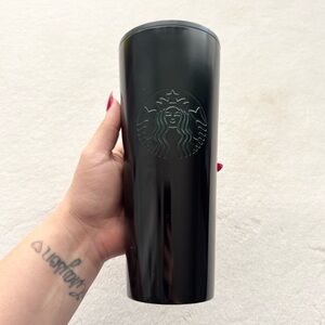 Starbucks 2020 Limited Edition Christmas Black Green Stainless Steel Tumbler
